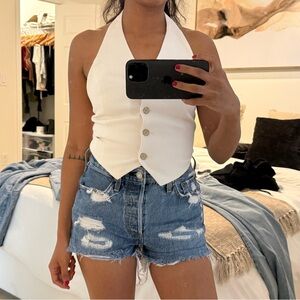 Levi 501 Shorts - Size 24